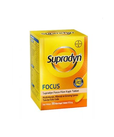 Supradyn Focus Ginseng Multivitamin Multimineral