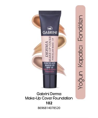 Gabrini Gabri ni Derma Make-up Cover Foundation 102