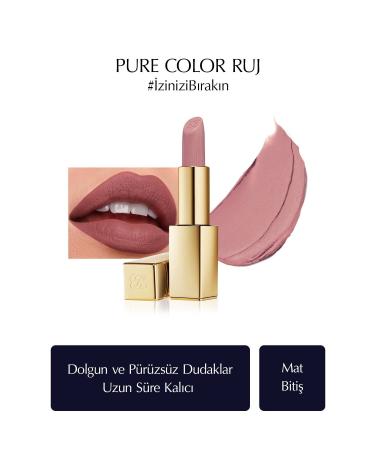 Estee Lauder Lip Smoothing Matte Lipstick - 3.5gr -868 Influenti al Passi .191