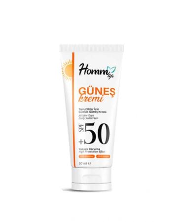 Homm Herbal Sunscreen +50 spf High Protection Anti-Aging for All Skin Types
