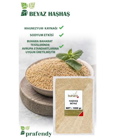 Bukhara BUKHARA POPPY WHITE 1000 GR