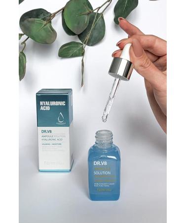 Farmstay Hyaluronic Acid Ampoule Solution 30 Ml - Buy Online on GoSupps.com