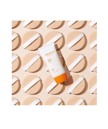 Frudia Tone Up Base Sun Cream Brightening Colour Equalising Daily Sun Cream 50 Gr - Buy Online on GoSupps.com