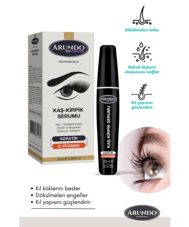 ARUNDO XIR Plumping Lengthening Anti-Fall Eyelash and Eyebrow Serum 20 ml - Buy Online on GoSupps.com