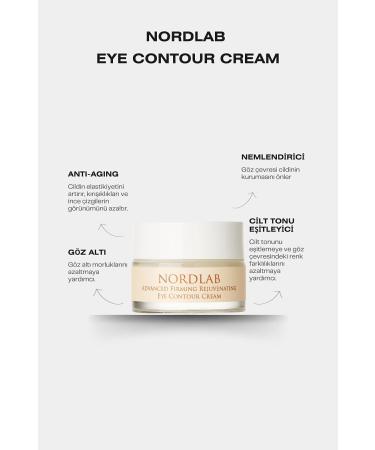 NORDLAB Brightening and Anti-Wrinkle Eye Contour Care Cream - Buy Online on GoSupps.com