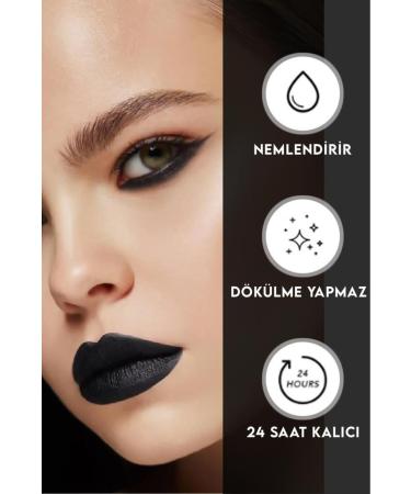 MT Black Liquid Matte Lipstick - Buy Online on GoSupps.com