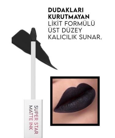 MT Black Liquid Matte Lipstick - Buy Online on GoSupps.com