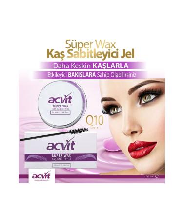 Acvit Long-Term Eyebrow Fixing Gel Natural Look 50 ml - Buy Online on GoSupps.com