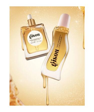gisou Ultimate Glow Duo - Hair and Lip Oil Set for Healthier Shinier Hair and Lips (20 ml + 8 ml) - Buy Online on GoSupps.com