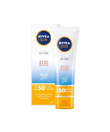 NIVEA Sun Bb Spf 50+ Uv Face Cream 50 Ml Brand: Category: Face Cream