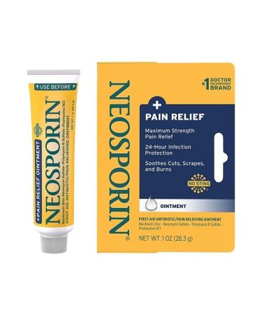 Neosporin Neosporin + Pain Relief Dual Action Ointment 28.3gr