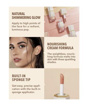 SHEGLAM Glow Bloom Liquid Highlighter-tea Cake 5.2ml. - Buy Online on GoSupps.com