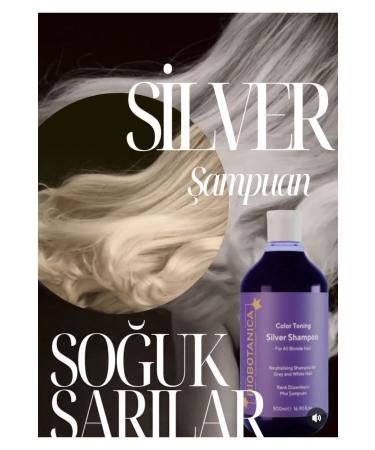 Biobotanica Silver Anti-Orange Purple Shampoo 2 X 500 Ml (2 Pieces) - Buy Online on GoSupps.com