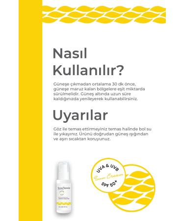 Insane Naturale Brightening Sun Cream - Spf 50 UVA & UVB Protective Sun Cream 50 ml - Buy Online on GoSupps.com