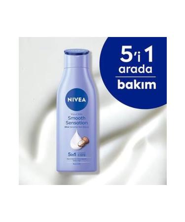 NIVEA Moisturising Body Milk Smooth Sensation 250 ml Dry Skin Shea Butter - Buy Online on GoSupps.com