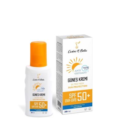 Carino E Bella Ozonated Intensive Anti-Stain Tone Equalizer High Protection +50 Spf Sun Cream All Skin Types - Buy Online on GoSupps.com
