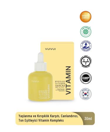 byeolee Vitamin Complex Korean Serum for Tired Skin Brightening Revitalizing and Equalizing Tone 30ml
