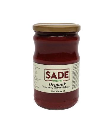 Plain Organic Tomato and Pepper Mixed Paste 650 gr