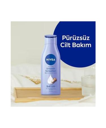 NIVEA Moisturising Body Milk Smooth Sensation 250 ml Dry Skin Shea Butter - Buy Online on GoSupps.com