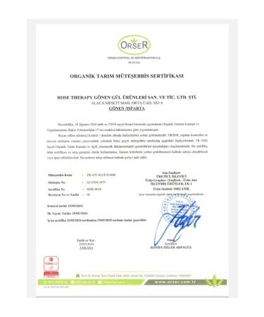 Rose Therapy Organic Full Oil Natural Rose Water 100 Ml - Buy Online on GoSupps.com