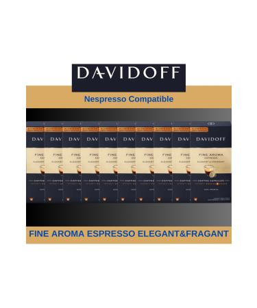 Davidoff 50x10 Capsule Coffee (Nespresso Compatible) 5 Types - Buy Online on GoSupps.com
