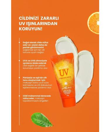 DEOPROCE Skin Tone Equalizing Brightening High Protection Factor Sun Cream 30g Uv Sunblock Cream - Buy Online on GoSupps.com