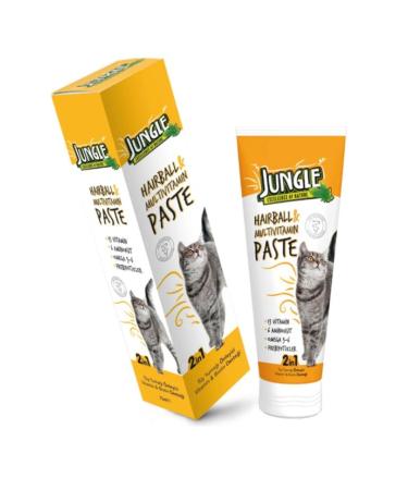 Jungle Cat Anti-Hairball & Multivitamin Cat Paste Anti-Hairball 75 Ml