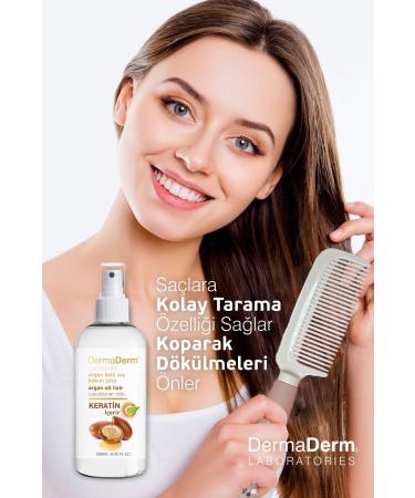 DermaDerm Laboratories Dermaderm Argan Keratin and Biotin Care Milk 250ml - Buy Online on GoSupps.com