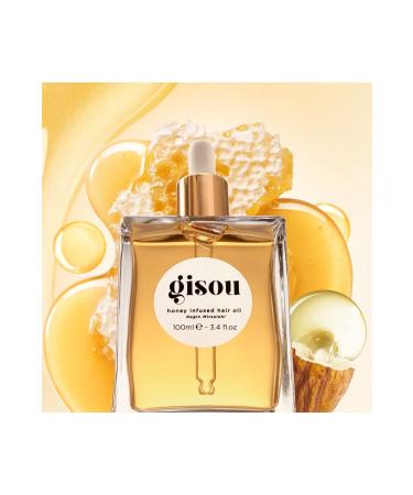 gisou Honey Infused Hair Oil&Mirsalehi Honey Content Repairing Moisturizing Shine Hair Care Oil - Buy Online on GoSupps.com
