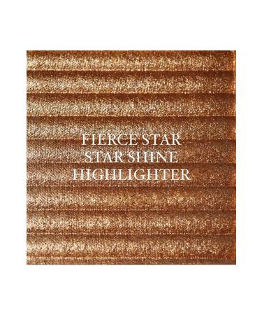 EDA LUXURY BEAUTY Golden Bronzer Illuminator Fierce Star Shine Highlighter Shimmering Silky Satin Vegan Glow Makeup - Buy Online on GoSupps.com