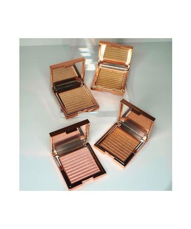 EDA LUXURY BEAUTY Golden Copper Bronzer Illuminator Star Shine Highlighter Shimmery Glitter Silky Satin Vegan Glow Makeup - Buy Online on GoSupps.com