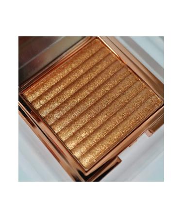 EDA LUXURY BEAUTY Golden Bronzer Illuminator Fierce Star Shine Highlighter Shimmering Silky Satin Vegan Glow Makeup