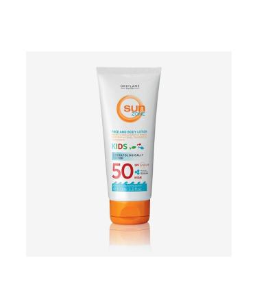 Oriflame Sun Zone Alcohol-Free High Protection Face and Body Sun Lotion for Kids SPF 50