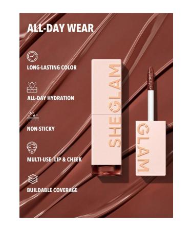 SHEGLAM TAKE A HINT LIP TINT Non-smudgeable permanent lip gloss tint Long Lasting Lip Gloss - Buy Online on GoSupps.com