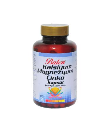 Balen Calcium Magnesium Zinc 90 Capsules - Buy Online on GoSupps.com