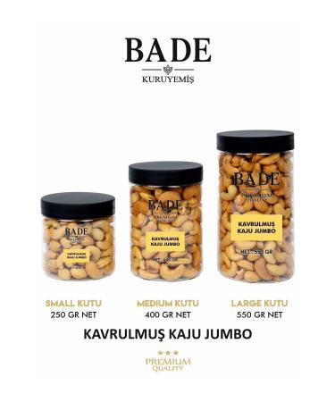 almond nuts Roasted Cashew Jumbo 250 gr. - Buy Online on GoSupps.com