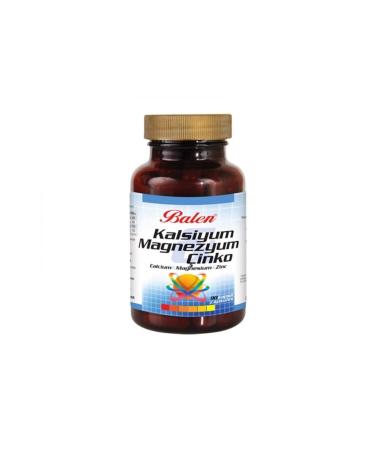 Balen Calcium Magnesium & Zinc Capsules 90 pcs