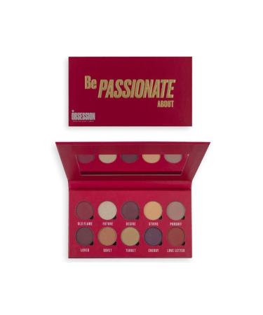 Makeup OBSESSION Eyeshadow Palette - Makeup Obsession Be Passionate About Makeup Pigment Eyeshadow Palette 10pcs