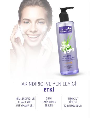 Dr.Royal Natural Life Purifying and Refreshing Anti-Blackhead and Anti-Acne Vitamin C Facial Cleansing Gel 400 Ml - Buy Online on GoSupps.com