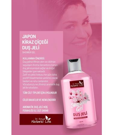 Dr.Royal Natural Life Purifying Moisturizing Refreshing Japanese Cherry Blossom Aroma Therapy Bath and Shower Gel 400 Ml - Buy Online on GoSupps.com