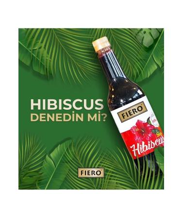 Fiero COCKTAIL SYRUP HIBISCUS 700 ML PLASTIC BOTTLE