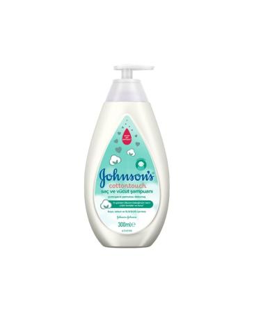 Johnson's Cotton Touch Newborn Hair & Body Shampoo 300 ml