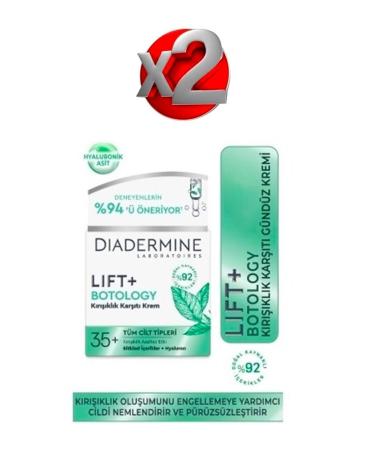 Diadermine Lift Botology Anti-Wrinkle Day Cream 50 ml * 2 Pieces