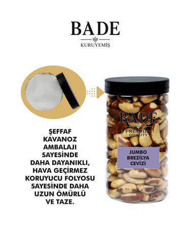 almond nuts Brazil Nut Jumbo Large Size 600 gr. - Buy Online on GoSupps.com