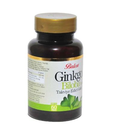 Balen Ginkgo Biloba 600 Mg 60 Tablets X 3 Pieces - Buy Online on GoSupps.com