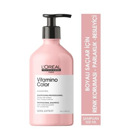 L'oreal Professionnel Loreal Hair- Vitamino Color Hair Color Protecting Shampoo 500 mlSERIESEXPERTEVA49