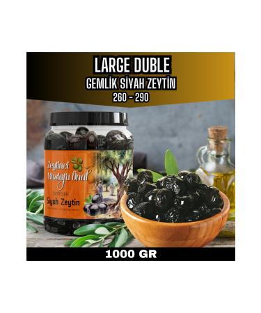Olive Maker Mustafa nal Gemlik Black Olive Large Double
