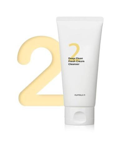 Numbuzin No.2 Deep Clean Fresh Cream Cleanser 120 ml
