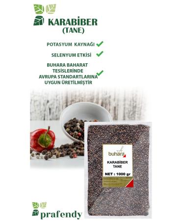 BUHARA BLACK PEPPER GRAIN 1000 GR - Buy Online on GoSupps.com