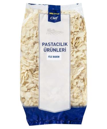 Metro Chef File Almond 1 KG Pastry Cake Dessert Chef Kitchen